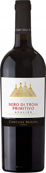 Nero di Troia Primitivo Puglia IGT Contessa Marina Apulien Rotwein trocken