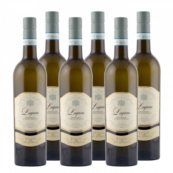 Lugana DOC Tenuta delle Tre Sorelle Lombardei Weißwein trocken (6 x 0,75 l)